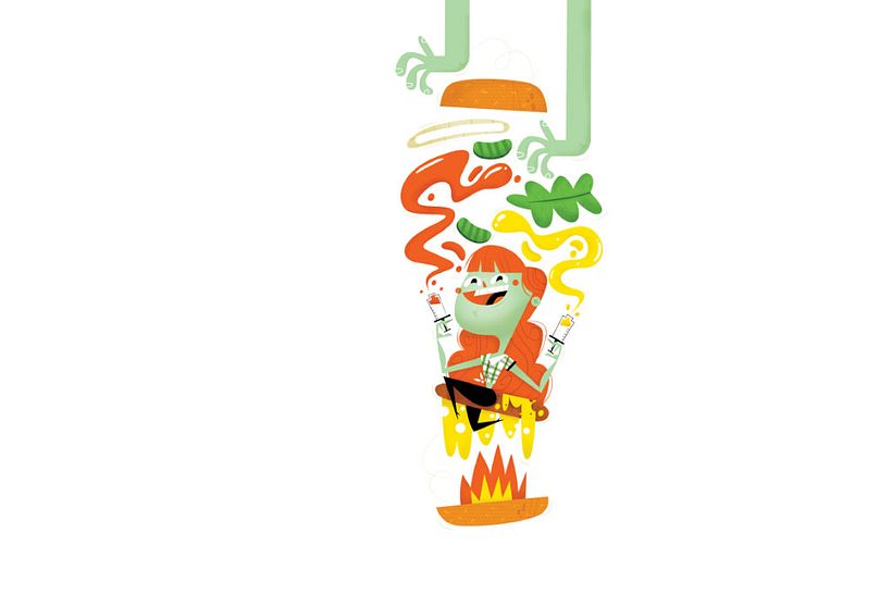 Revista Conozca Más_Serie de Ilustraciones 4