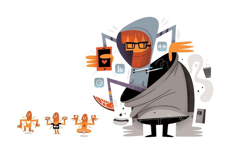 Revista Conozca Más_Serie de Ilustraciones 5