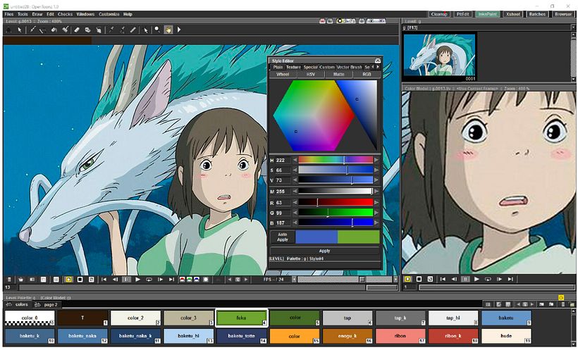 OpenToonz: software de animación gratis y open source 0