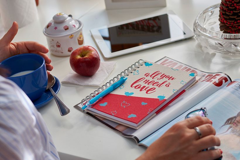 Cuadernos Macaron / Doodles Love 1