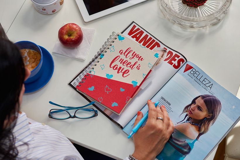 Cuadernos Macaron / Doodles Love 4