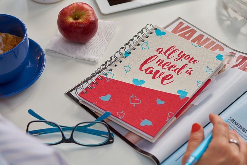 Cuadernos Macaron / Doodles Love 5