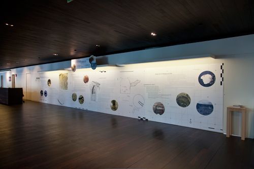 Exhibition display and poster design for the exhibition "La nevera del monte en Labraza" 7