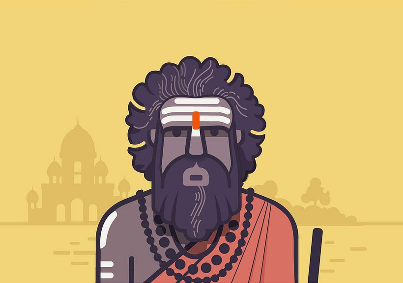 Un pedazo de India ilustrado por Ranganath Krishnamani 2