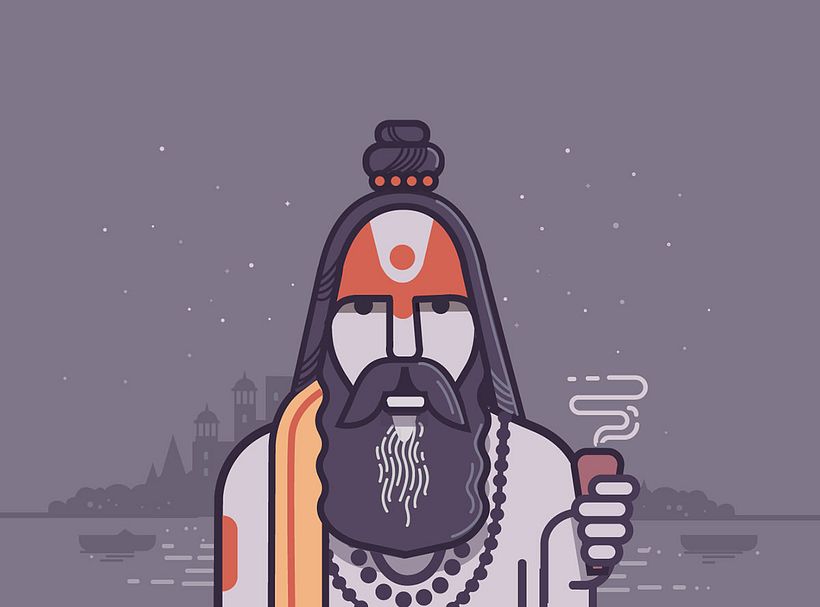 Un pedazo de India ilustrado por Ranganath Krishnamani 0