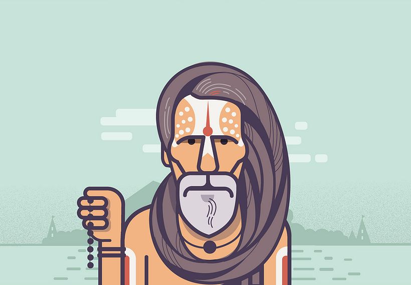 Un pedazo de India ilustrado por Ranganath Krishnamani 3