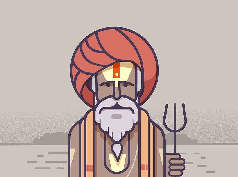 Un pedazo de India ilustrado por Ranganath Krishnamani 5