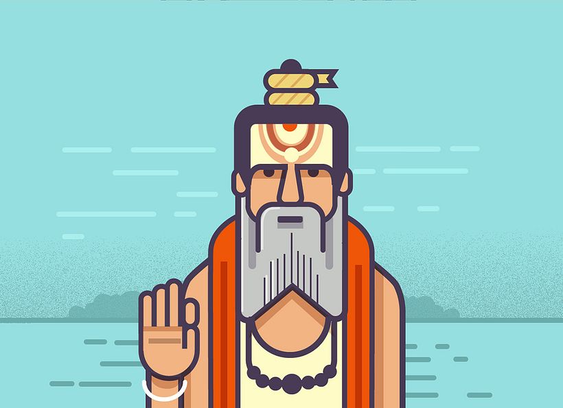 Un pedazo de India ilustrado por Ranganath Krishnamani 6