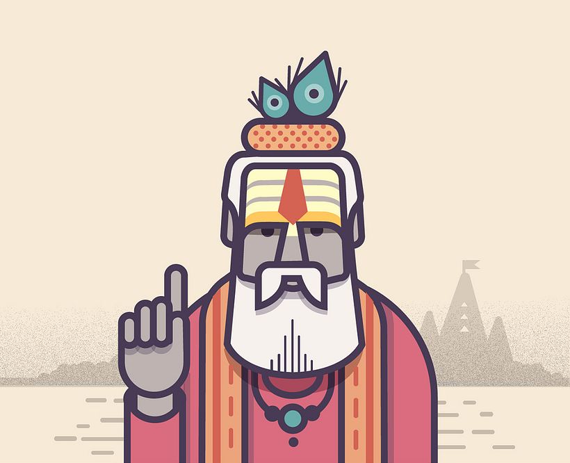 Un pedazo de India ilustrado por Ranganath Krishnamani 7