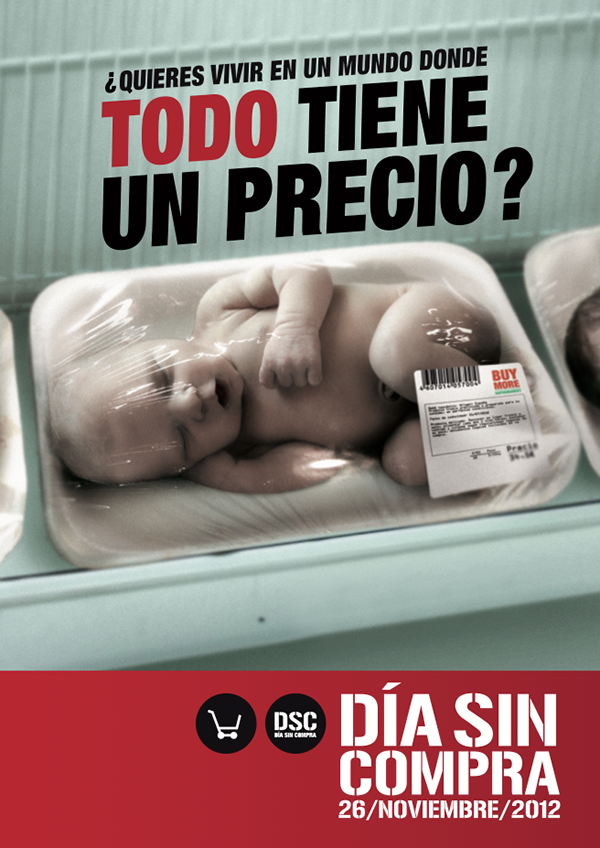 Cartel Día sin Compra. 0