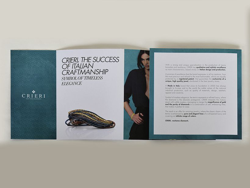 Cuadríptico Crieri - Design editoriale