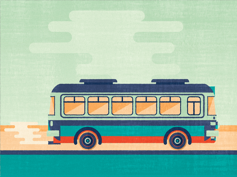 Tren y autobús  0