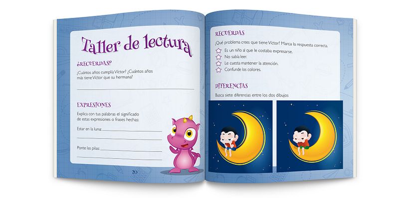 Ilustraciones y maquetación de cuento infantil  2
