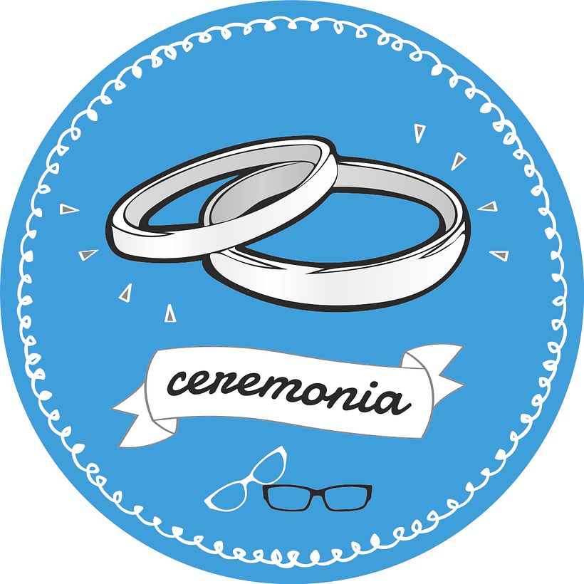 Cartelería para boda "Ricardo y Alicia" 11