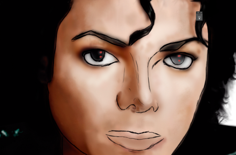 Ilustración Digital- Michael Jackson I. 8
