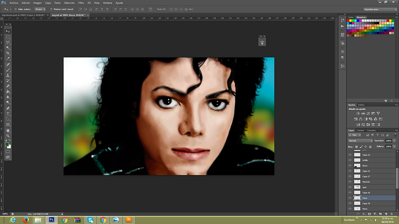 Ilustración Digital- Michael Jackson I. 14