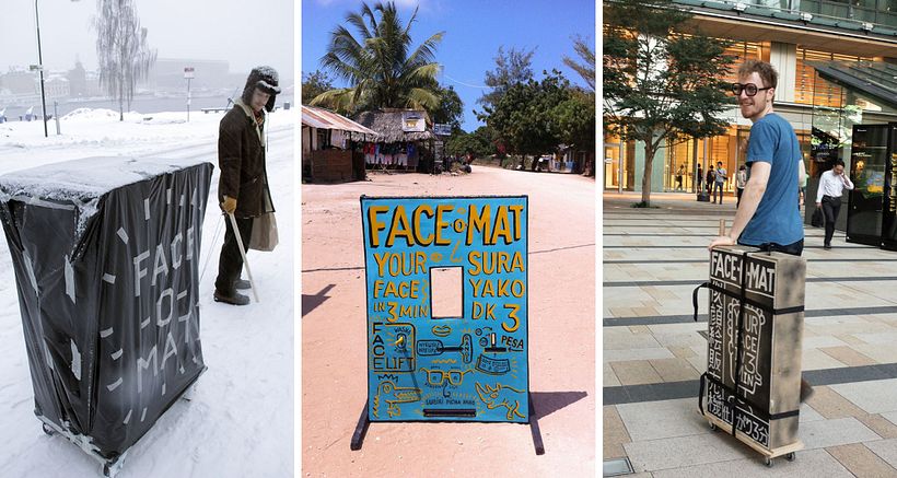 FACE-O-MAT: La máquina humana de retratos 7