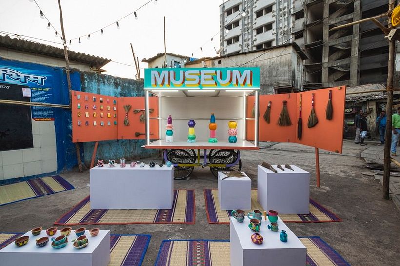 El museo itinerante de Dharavi  2