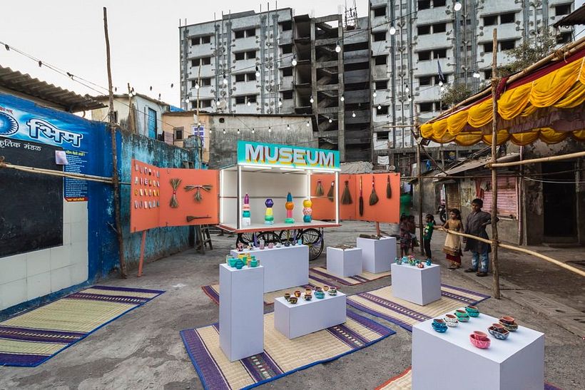 El museo itinerante de Dharavi  0