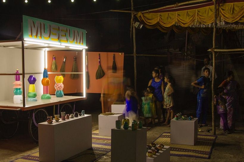 El museo itinerante de Dharavi  4
