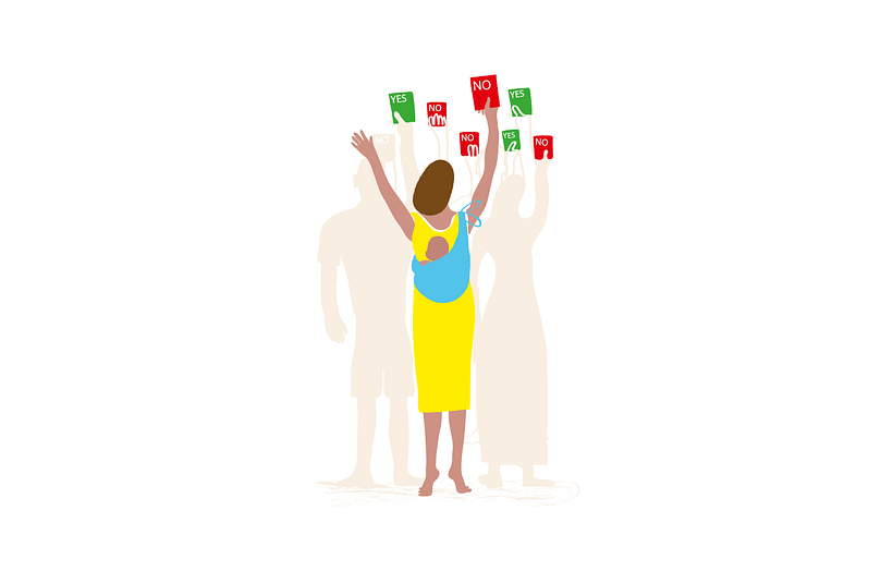EMPODERAMIENTO DE MUJERES - Illustrazione tradizionale