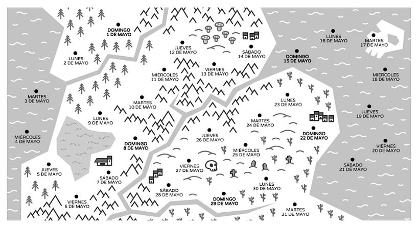 Calendario "La Gran Aventura de 2016" 8