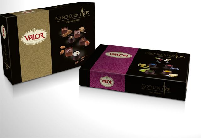 Valor Bombones de Autor - Packaging