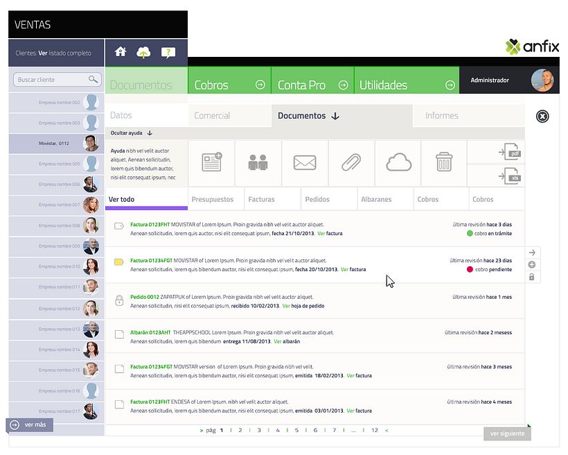 Anfix plataforma contabilidad (cloud service) 2