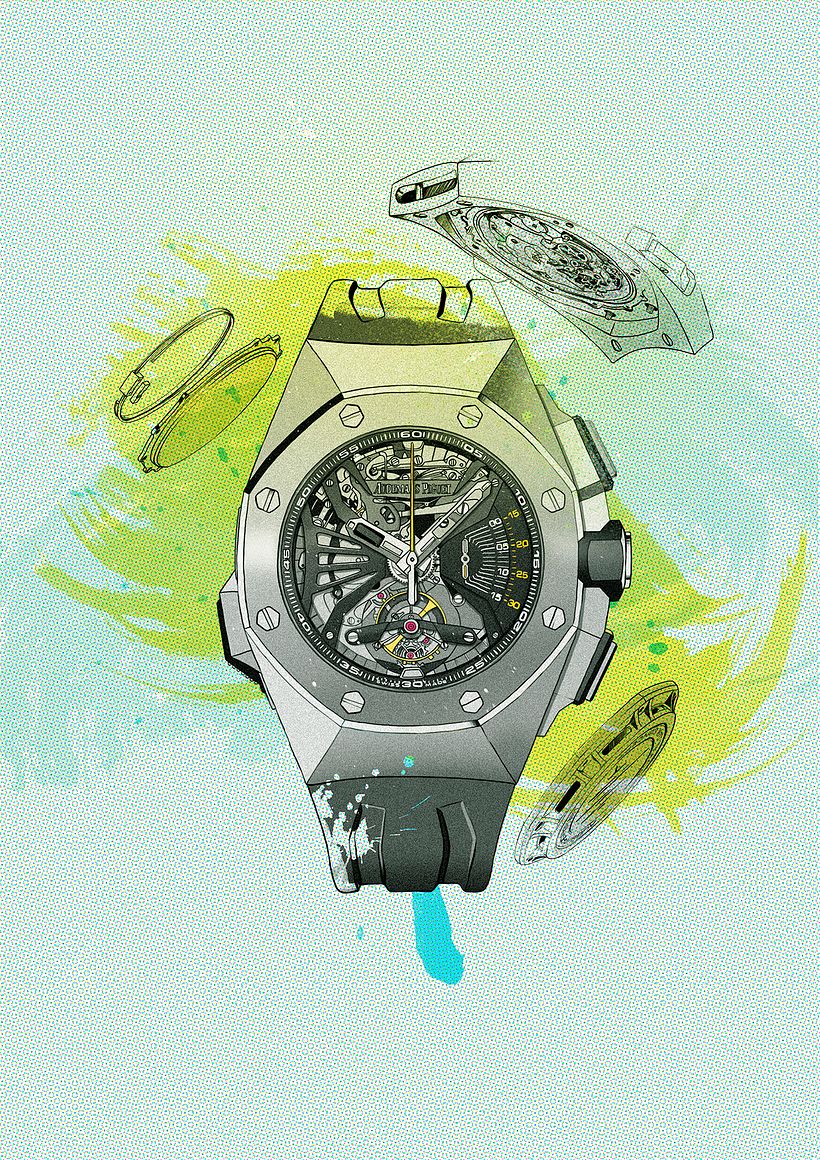 Illustrations pour GQ Chine 4