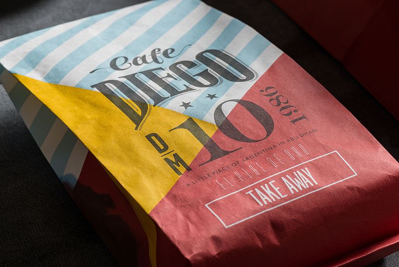 Branding futbolero: Café Diego 4