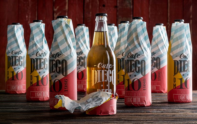 Branding futbolero: Café Diego 6