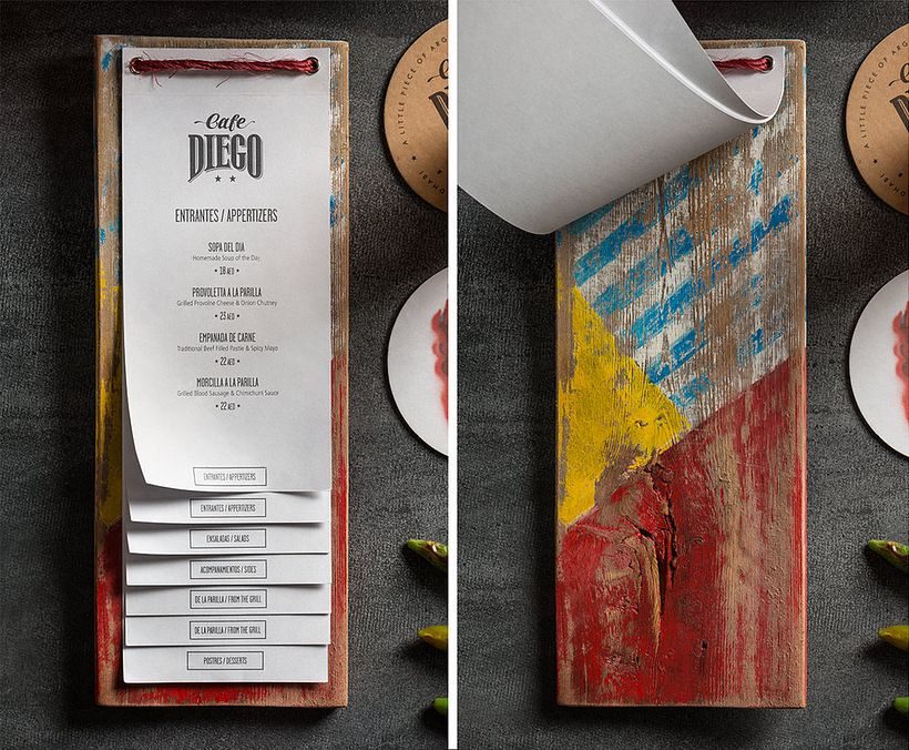 Branding futbolero: Café Diego 8