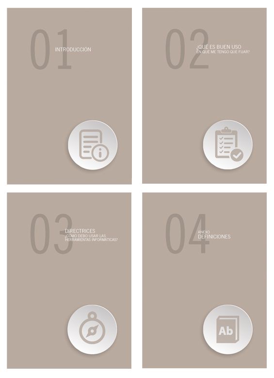 Manual de uso IT - Diseño editorial