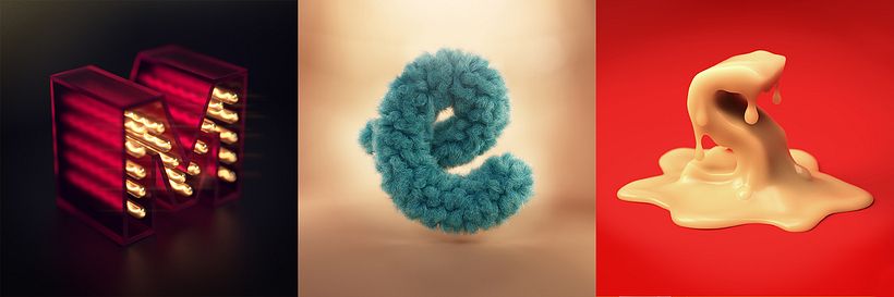 Mi Proyecto del curso: Lettering 3D: modelado y texturizado con Cinema 4D 3