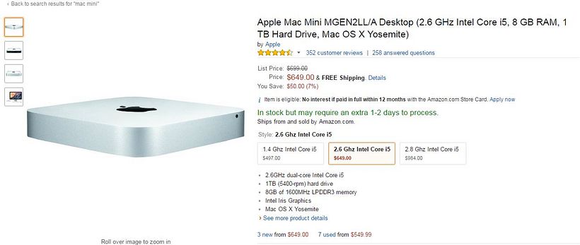 Me recomiendan una Mac Mini 2014 para diseño? 1