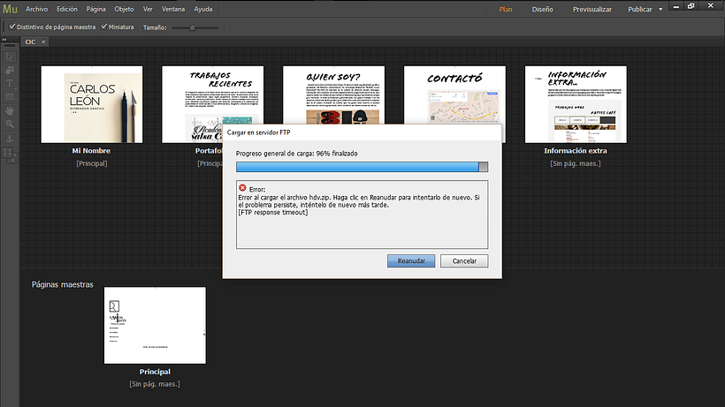 Muse no me responde a la hora de vincular un archivo en PDF - ayuda! 7