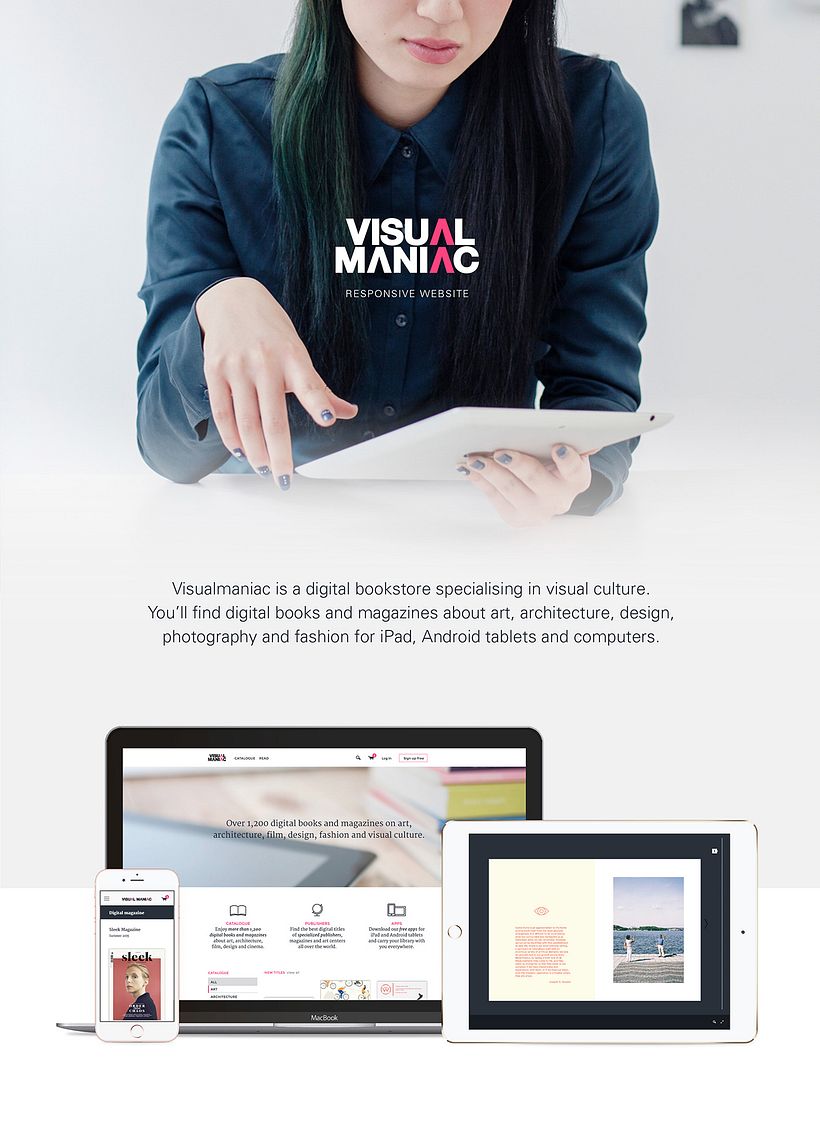 Visualmaniac digital bookstore -1