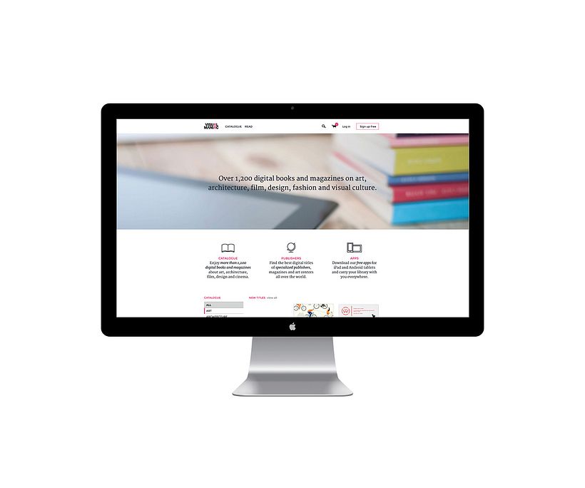 Visualmaniac digital bookstore 1