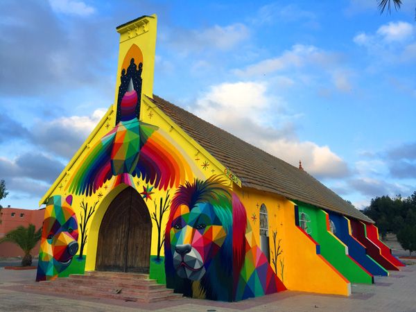 Okuda San Miguel y su arte geométrico 2