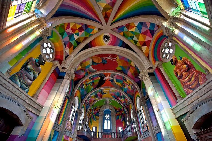 Okuda San Miguel y su arte geométrico 17
