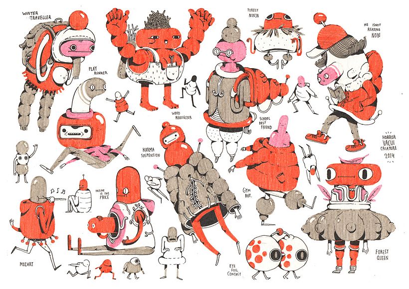 Cristian Robles y sus ilustraciones de cuento 3