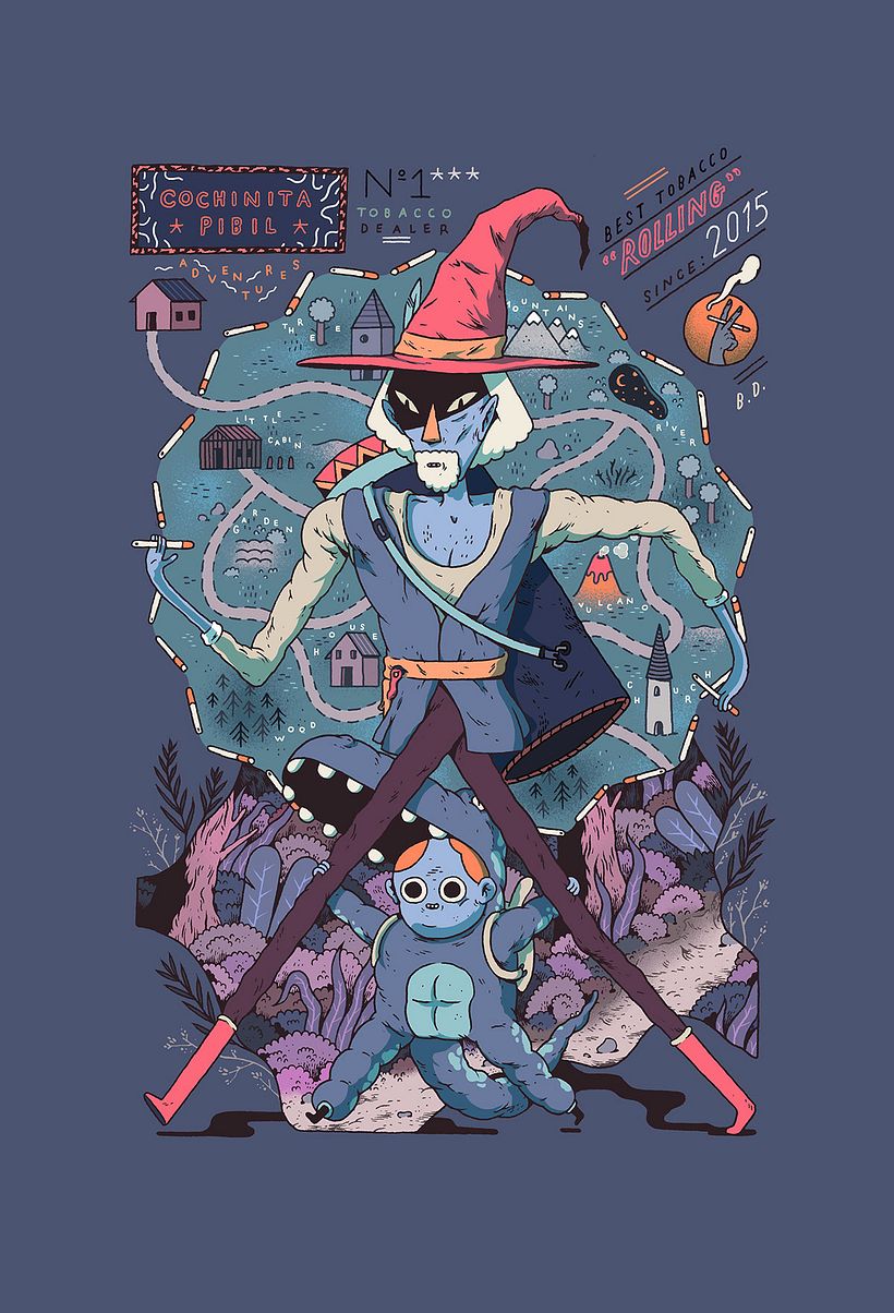 Cristian Robles y sus ilustraciones de cuento 8