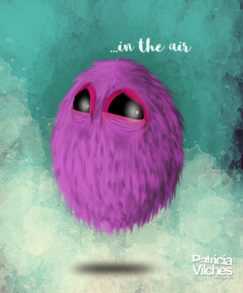 Ilustración ... in the air -1