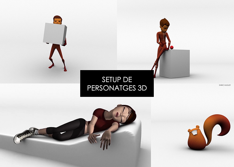 23 - SETUP DE PERSONAJES 3D 0