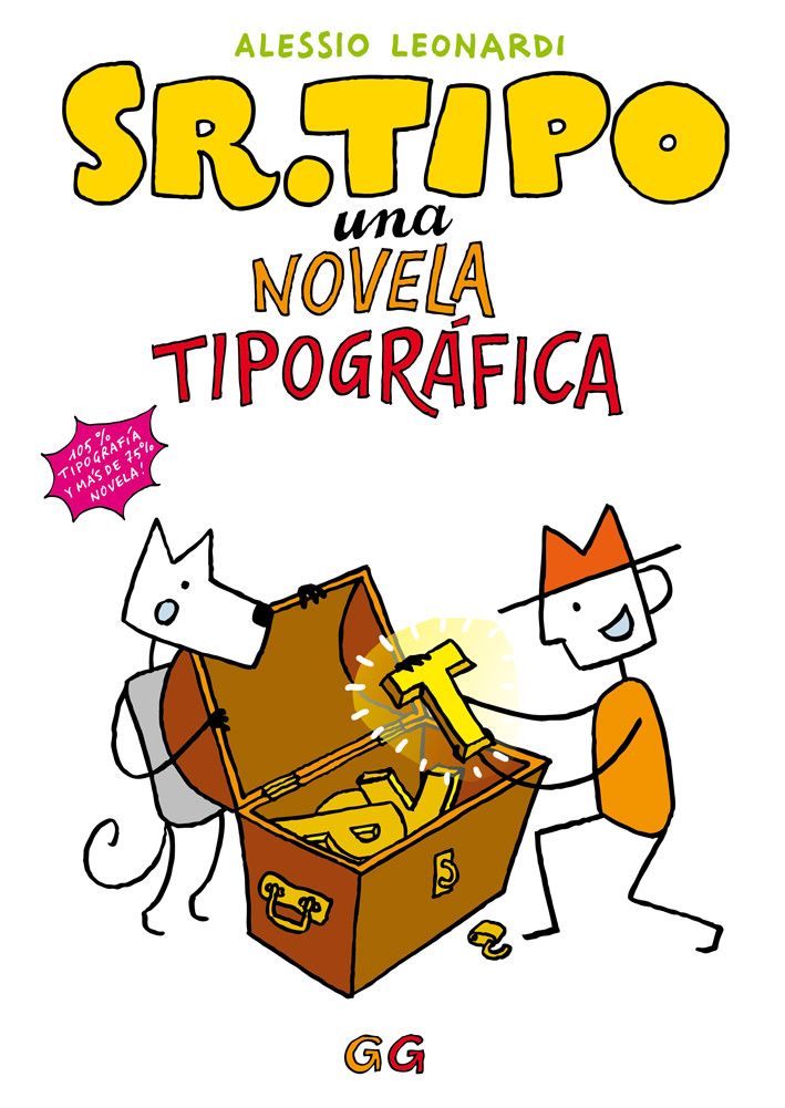 Sr. Tipo, una novela tipográfica en cómic 0