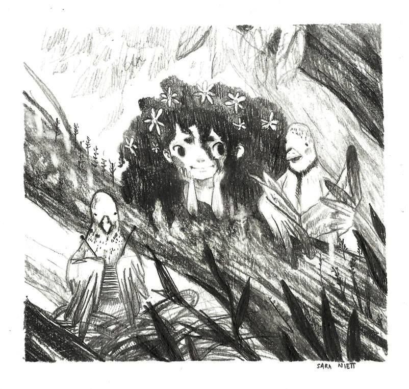 Serie de las Estaciones - Ilustración tradicional