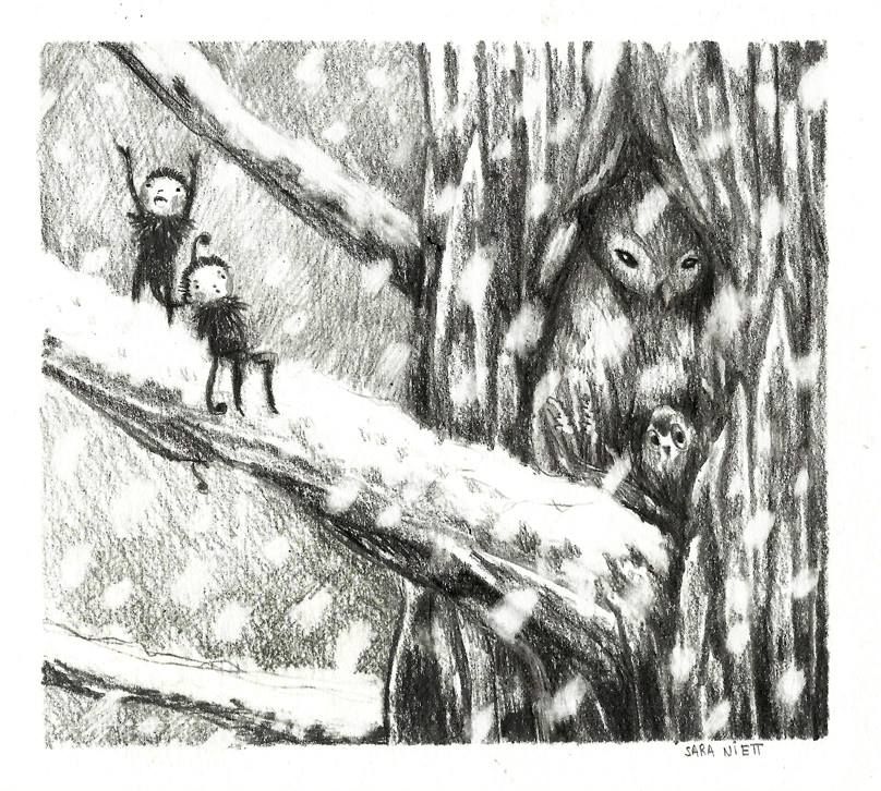 Serie de las Estaciones - Ilustración tradicional