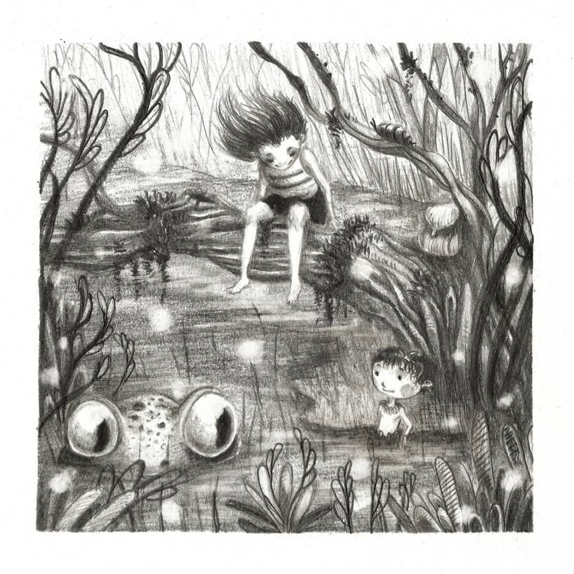 Serie de las Estaciones - Ilustración tradicional