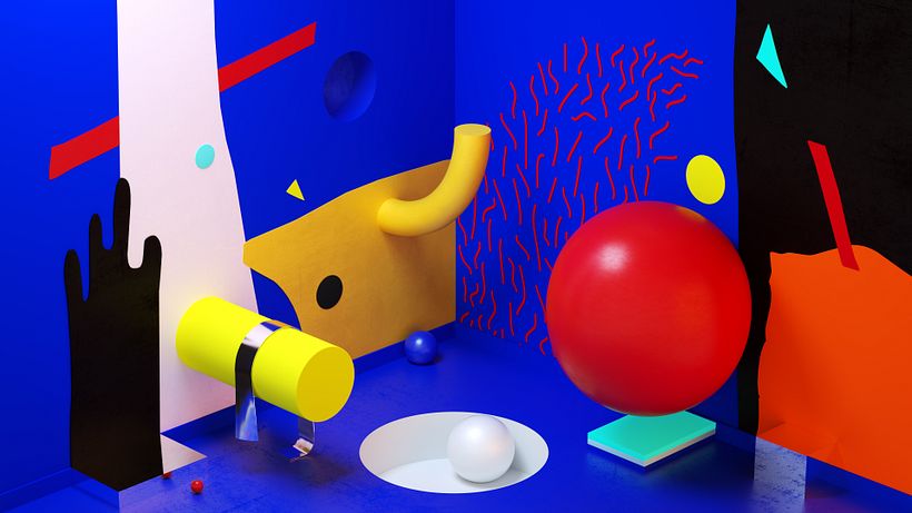 Rooms - Tradycyjna ilustracja