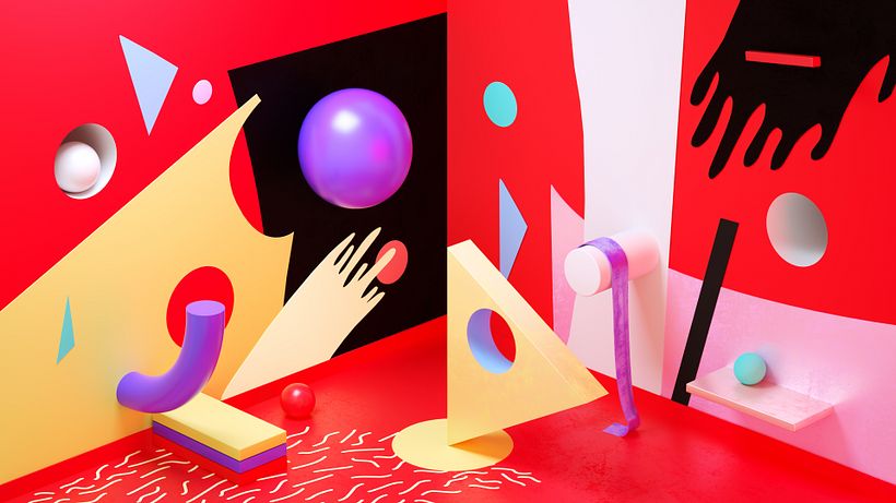 Rooms - Tradycyjna ilustracja